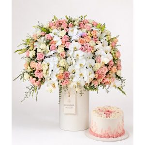 گل و کیک موفقیت پروژه تیمی در کرج