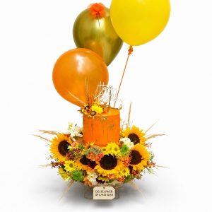 باکس گل و کیک برای دانشجوی معماری؛ هدیه‌ای خلاقانه، شیک و الهام‌بخش