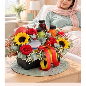 دسته گل مناسب بیمار ریوی با ارسال فوری در تهران