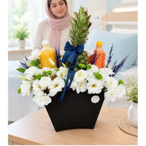 سبد گل عیادت بیمار کلیوی در تهران | گل‌فروشی آنلاین دل