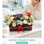 سفارش تلفنی تزیین سبد گل بیمارستان پارسیان تهران