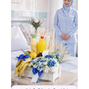خرید اینترنتی باکس گل بیمارستان اکبرآبادی تهران با ارسال فوری